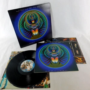 Journey Captured 1981 Vinyl 2 LP Gatefold Live Columbia Poster KC2-37016 - Bild 1 von 21