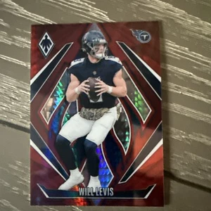 2024 Panini Phoenix - Will Levis #146 Red Prizm Holo /140 Tennessee Titans  - Bild 1 von 2