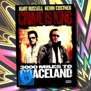CRIME IS KING - 3000 MILES TO GRACELAND (2001) BLU-RAY Mediabook Cover A LIMITED - Foto 1 di 1