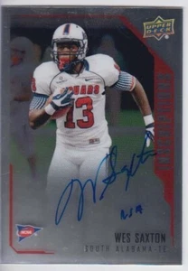2015 Upper Deck Inscriptions Auto Wes Saxton #WS - Picture 1 of 1