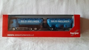 Herpa 302555/ Silo-Melmer /Scania R09 HL HZ / 1:87 /OVP/ Top ! - Bild 1 von 8