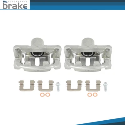 Par de pinzas de freno traseras izquierda derecha para 07-09 Pontiac Torrent 08-10 Saturn Vue Foto 1 de 4