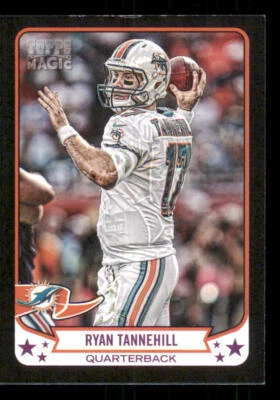 2013 Topps Magic Mini Black Border #60 Ryan Tannehill - Image 1 of 2