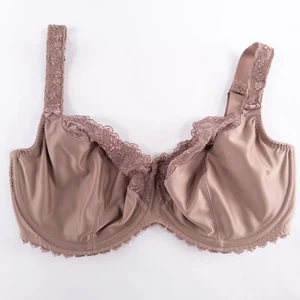 Rosa Faia Scarlett Bra 32I Dusty Rose Lace Trim Underwire Beautyfull 5648 New - Picture 1 of 8