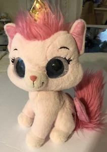 Juguete de peluche Disney Princess Palace Mascotas Aurora Gatito Soñador Rosa Gato parlante - Imagen 1 de 6