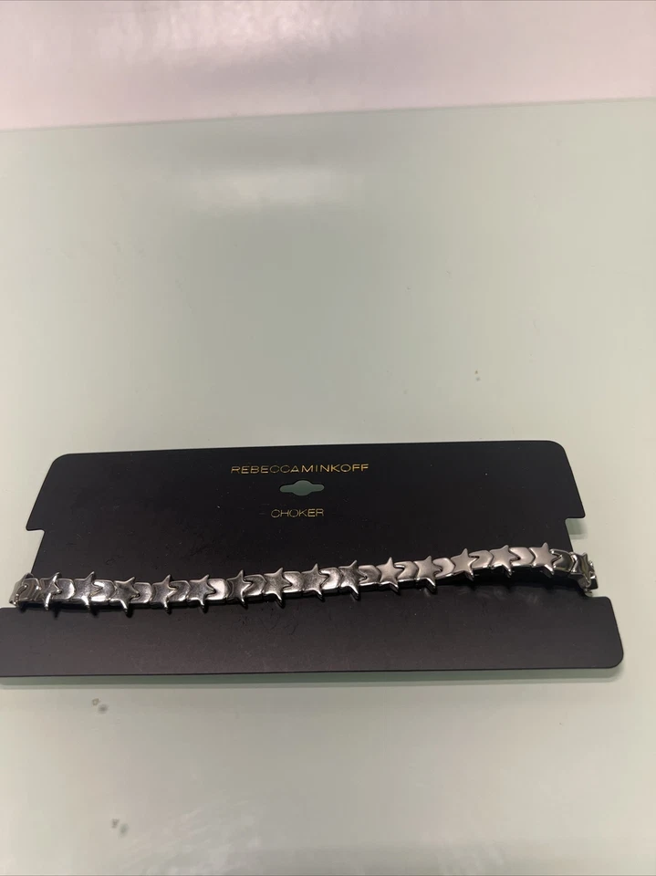 Pulsera y collar Rebecca Minkoff™ cadena de acero a juego - juego ajustable Foto 1 de 4