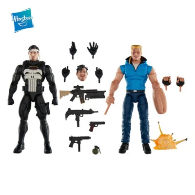 Hasbro Marvel Legends Punisher And Bushwacker The Punisher War Journal Comics - Image 1 of 4
