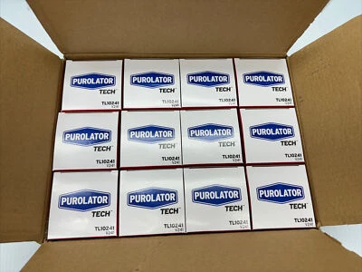 Paquete de 12 - Filtro de aceite de motor TL10241 Purolator Tech - Z87A Z135 Z131 XG3614 X241 Foto 1 de 4