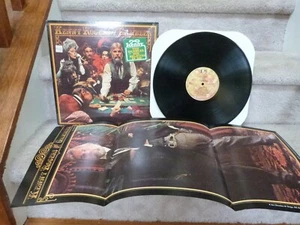 VTG 1978 Kenny Rogers the GAMBLER LP Record & POSTER in Shrink UA-LA934-H - Picture 1 of 9