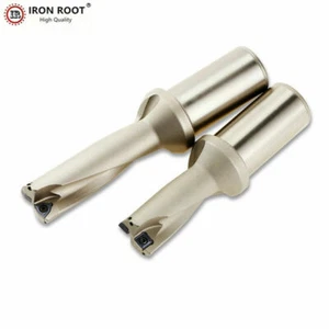U Bohrer C32-4D33 WC06 CNC Werkzeug Wendeschneidbohrer WCMX 06T308 Einsatz + Schraubenschlüssel - Bild 1 von 12