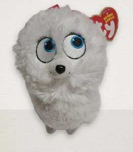 Ty Beanie Babie Secret Life of Pets “Gidget” The Dog Plush Stuffed Animal 6” - Picture 1 of 6