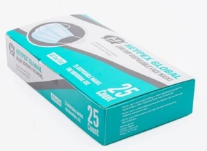 Heypex Global Earloop Mascherine monouso per il viso, 25 ct. - Foto 1 di 1