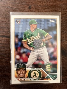 2023 Topps Update #US311 Luis Medina Rookie Oakland Athletics Baseball Card