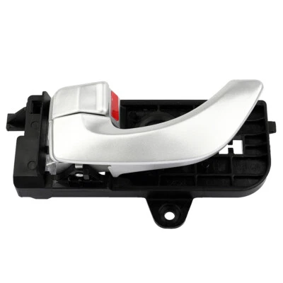 Fits 2006-2007 Hyundai Sonata Front Left Inside Door Handle Driver Side Silver - Image 1 of 4