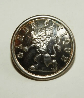 BOUTON BELGIQUE - GARDE CIVIQUE  - 24 mm - Fab T.W.& W. - Photo 1/3