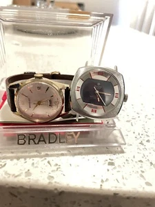 Basis Hunter Uhr & Bradley Uhr beide zum Aufziehen funktionieren - Bild 1 von 8