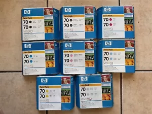 Partia 16 Oryginalny wkład atramentowy HP 70 Mix Colors - HP Designjet Z3100 Z2100 - Zdjęcie 1 z 4
