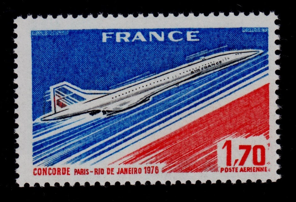 AVIÓN FRANCE SCOTT# C48 MNH (CONCORDE) Foto 1 de 1
