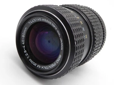 Pentax 40-80mm f2.8-4 SMC Pentax-M Macro Zoom Lens with Cap.s Pentax K Mount - Image 1 of 4