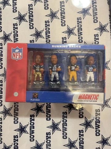 NFL RB’s Magnetic Mini Bobs NFL RUNNING BACKS FoCo MINI BOBBLE SET DISPLAY PLATE Cover