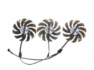 3PCS Graphics Card Fan For GIGABYTE GTX1660Ti RTX2060/2070/2080/2080Ti GAMING OC - Afbeelding 1 van 2