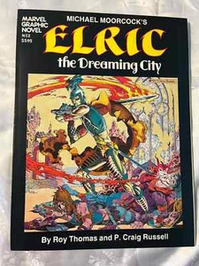 Marvel Graphic Novel #2 Elric the Dreaming City Russell 1982 very good condtion - Picture 1 of 4