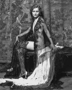 Anne Lee Patterson Show Girl 8" - 10" B&W Photo Reprint 2 - Foto 1 di 1