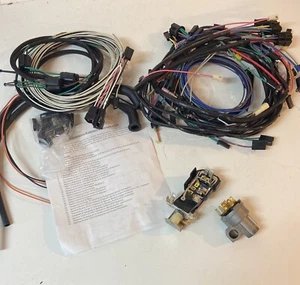 1958 1959 Chevy Truck USA Complete Correct Wiring Harness Kit Alt With Switches - Picture 1 of 10