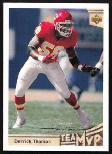 1992 Upper Deck #359 Derrick Thomas Kansas City Chiefs - Bild 1 von 2