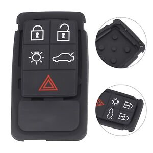 Restyle Your For Volvo Key Fob with Rubber Key Pad for XC60 XC70 V70 S60 S80