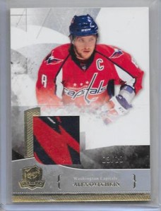 10-11 UD THE CUP BASE PATCH #2 ALEX OVECHKIN 3/10 CAPITALS 3CL