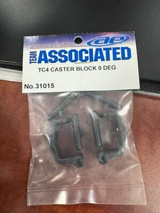 Vintage Team Associated Caster Blocks 0 Degree TC4 4WD Touring Car Sedan 31015 - Picture 1 of 1