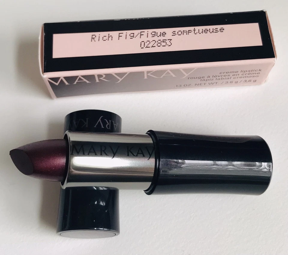 Mary Kay Creme Lipstick Rich Fig 015588 RARE Discontinued