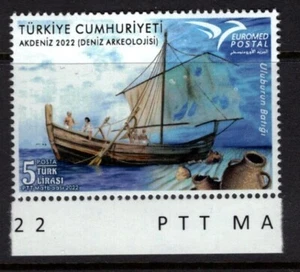 Turkey 2022 boats , ships MNH .. - Picture 1 of 1