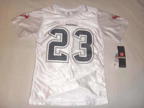 NWT #23 ARIAN FOSTER Houston Texans NFL Kids/Girls Jersey XS(4/5) - XL(14/16) Cover