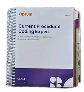 Optum Current Procedural Coding Expert CPT 2024 Spiral Bound Paperback PB LN - Picture 1 of 2