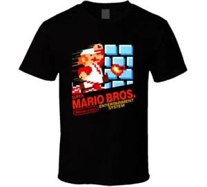 Super Mario Bros Retro Video Game T Shirt - Picture 1 of 9