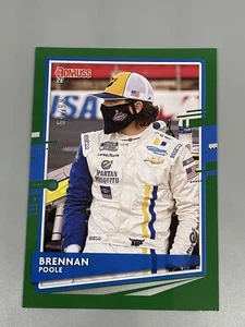 Brennan Poole 2021 Panini Donruss Racing NASCAR /99 Green #49 - Picture 1 of 2