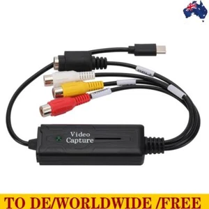 USB 3.1 Easy Cap Video Audio Converter DVD/VCD/MP4 Type-C for PC Smartphone - Picture 1 of 6