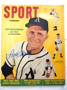 Bobby Shantz Signed Autographed Magazine SPORT 1953 Athletics JSA AG71976