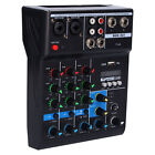 F4a 4 Channel Live Mixer Low Noise Stereo Usb Mixer For Home Karaoke Bgs