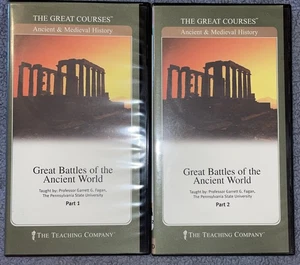 Great Courses Great Battles Of The Ancient World 12 Audio CDs With Guidebooks - Imagen 1 de 6