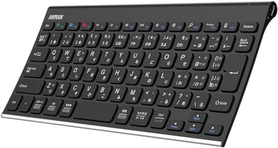 Arteck Bluetooth Keyboard  Stainless Steel Universal Portable Wireless Bluetooth - Image 1 of 4
