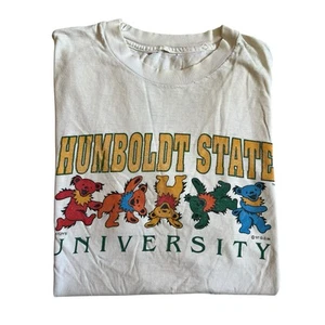 1997 Vintage Humboldt State University Fitzy's Lumberjack Grateful Dead T Shirt - Picture 1 of 11