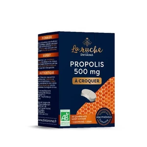 Propolis Chewable Organic 20 Tablets DIETAROMA - Picture 1 of 1