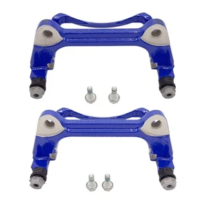 Juego de soportes de freno delanteros izquierdo derecho originales VW Golf 7 Passat azul 312 mm NUEVO - Imagen 1 de 18