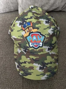 Nickelodeon Paw Patrol Ball Cap Camouflage Chase Kids Hat Adjustable - Picture 1 of 4