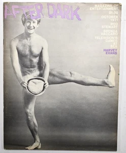 After Dark Magazine October 1971 – Harvey Evans Nude Cover - Picture 1 of 1