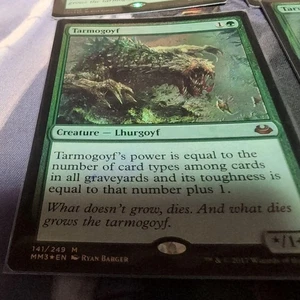 Magic The Gathering Tarmogoyf Foil English Cardset - Picture 1 of 4
