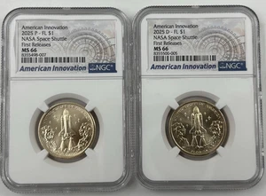 2025 P D FLORIDA AMERICAN INNOVATION NASA SPACE  NGC MS66 ⭐  FIRST RELEASES ⭐ - Picture 1 of 3